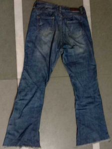 Distressed Flare Jeans