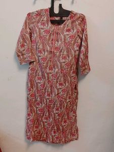Floral Print Kurta set with dupatta