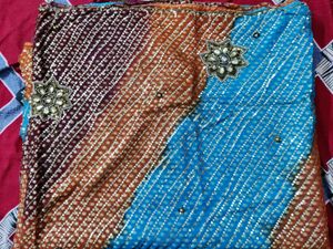Multicolor Designer Saree