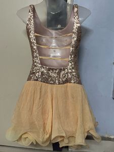 Pintrest padded flared Sparkly Party Dress