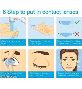 Colored Contact Lens Set