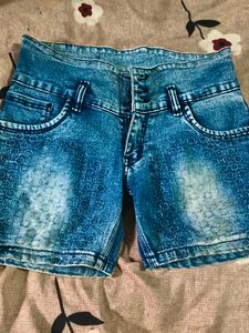 Navy Blue Shorts For Women
