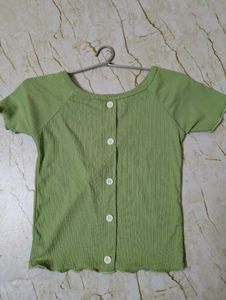 Light Green Top Small Size
