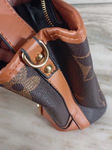Brown Handbag🆕+ Sling Belt imported