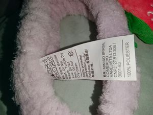 New Miniso Purple Peach Soft Headband