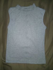 Gray Sleeveless tank Top
