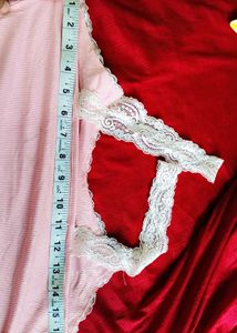 Pink Lace Cami &amp; Beautiful Shorts Set