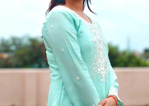 Embroidered Sharara Kurta Sets