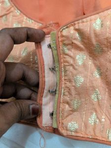 Peach Butti Blouse
