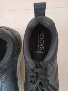 Koovs Black Shoes, has a little heel