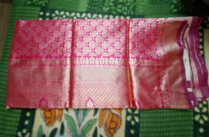New Vibrant Pink Color Saree