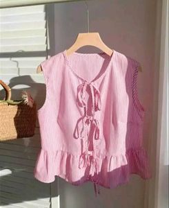 Ruffle Sleeveless Top