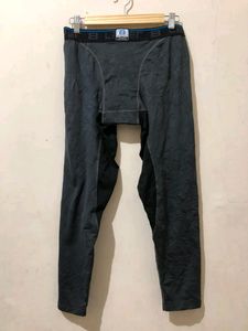 Layer 8 Gray Performance Qwick-Dry Leggings pants