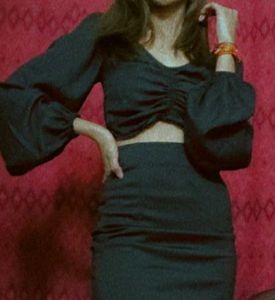 Stylish Ruched Crop Top