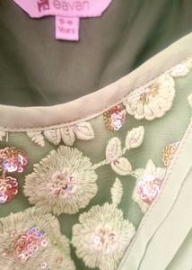 Girls&#39; Green Occasion Dress