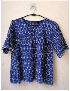 FIG Embroidered Top (Size S)