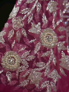 🩷 Pre-drapped Saree(Handwork Blouse)🩷