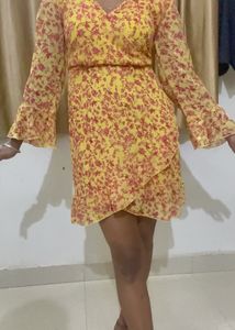 Beautiful Flared Mini Dress 🫶🏼