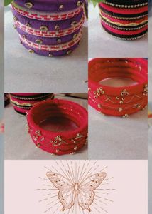 Handcrafted Bangles Set