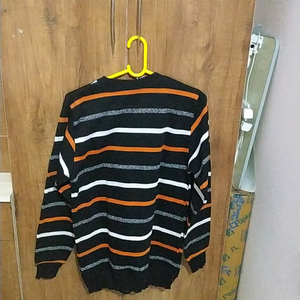 Striped Knit Sweater