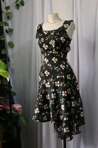 Floral Asymmetric Dress