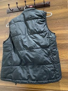 Black sleeveless Jacket