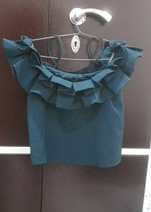 Ruffled Off-Shoulder Top