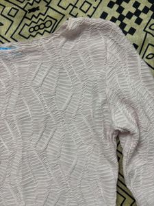 Textured Crop Top