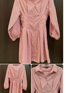 Unused Striped Shirt Dress💞