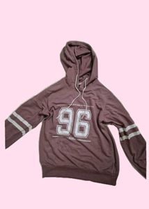 Stylish Mauve Hoodie