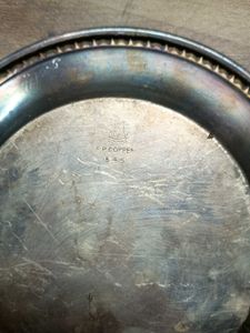 Vintage Silver Plated Dish