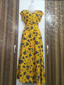 Floral Print Maxi Dress