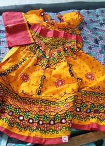 Baby Radharani Dress Or Rajasthani Dres