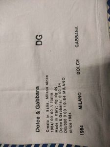 Dolce &amp; Gabbana Logo Tee - Size M