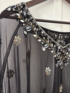 Designer Beaded Poncho