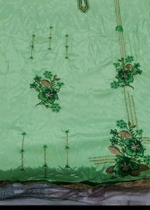 Unstitched Party Wear Suit