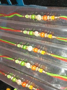 Handmade Rakhi Set Of 11 Peace