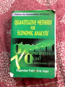 Quantitative Methods Book