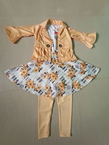 2 To 3 Year Girl Baby Western Gown Dress