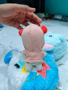 Cute Plush Doll bag charm