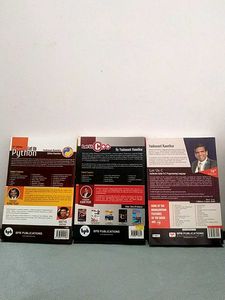 Programming Books: Python, C++, and C