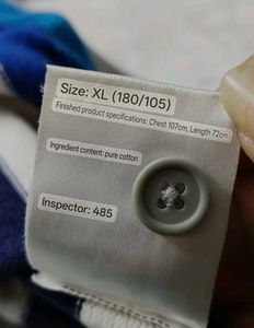 Baleno Men Striped Cotton Knit Sweater