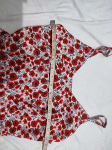 Shein Roses Floral Dress