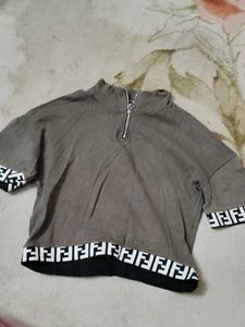 Stylish Top with Fendi Detail