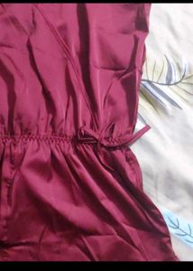 Patchwork Sleep Jumpsuit