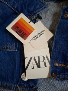 Denim Cropped Jacket
