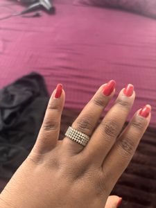 Sparkling Anti Tarnish Ring