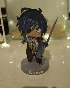 Cute Genshin Papercraft 3d Doll