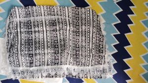 White Dress Material