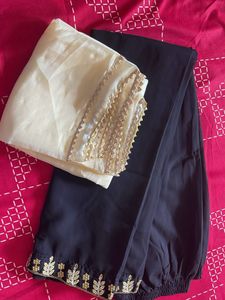 Embroidered Black Kurti